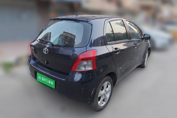 Used Toyota Yaris 2009 1.6E Automatic Comfort Edition Rear Right 45 Deg