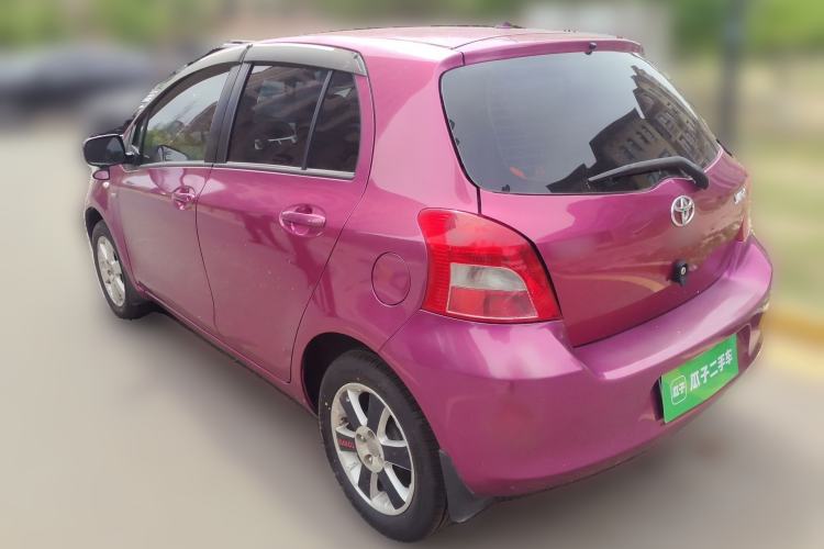 Used Toyota Yaris 2009 1.6E Automatic Comfort Edition Rear Left 45 Deg