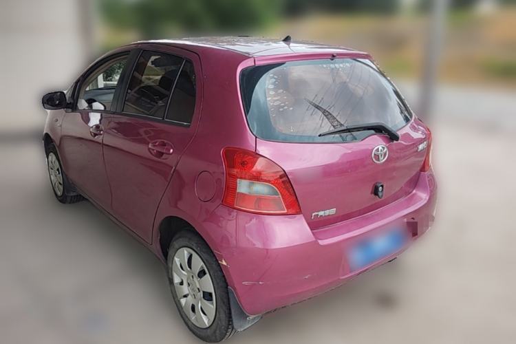Used Toyota Yaris 2009 1.6E Automatic Comfort Edition Rear Left 45 Deg