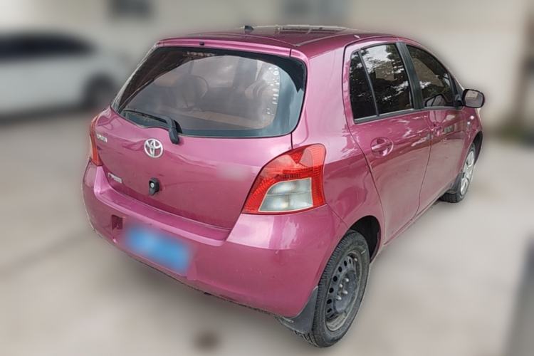Used Toyota Yaris 2009 1.6E Automatic Comfort Edition Rear Right 45 Deg