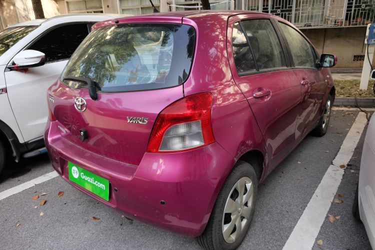 Used Toyota Yaris 2009 1.6E Automatic Comfort Edition Rear Right 45 Deg