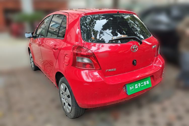 Used Toyota Yaris 2009 1.6E Automatic Comfort Edition Rear Left 45 Deg