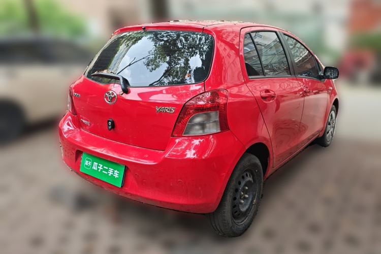 Used Toyota Yaris 2009 1.6E Automatic Comfort Edition Rear Right 45 Deg