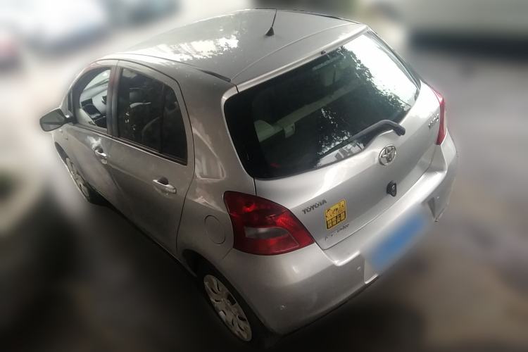 Used Toyota Yaris 2009 1.6E Automatic Comfort Edition Rear Left 45 Deg