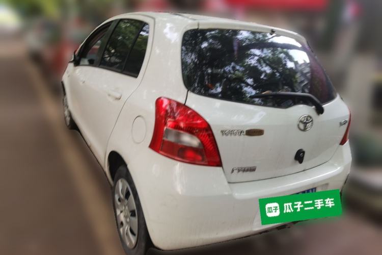 Used Toyota Yaris 2009 1.6E Automatic Comfort Edition Rear Left 45 Deg