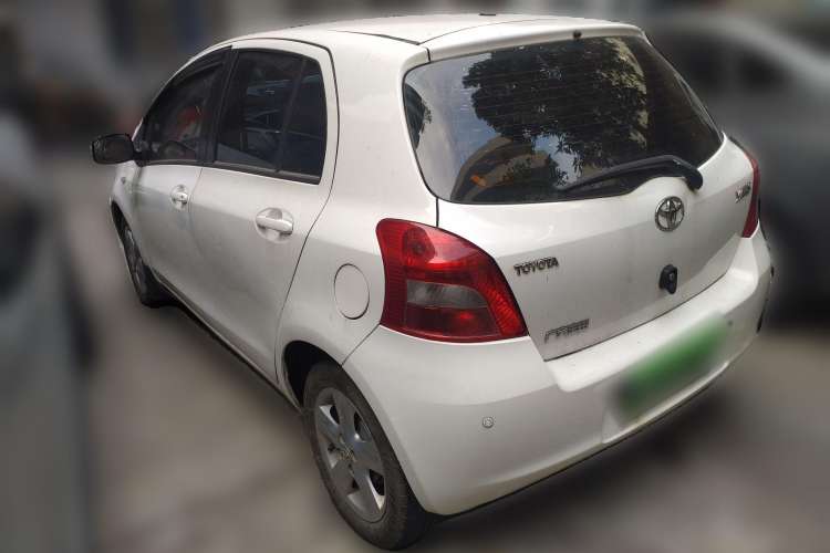 Used Toyota Yaris 2009 1.6E Automatic Comfort Edition Rear Left 45 Deg