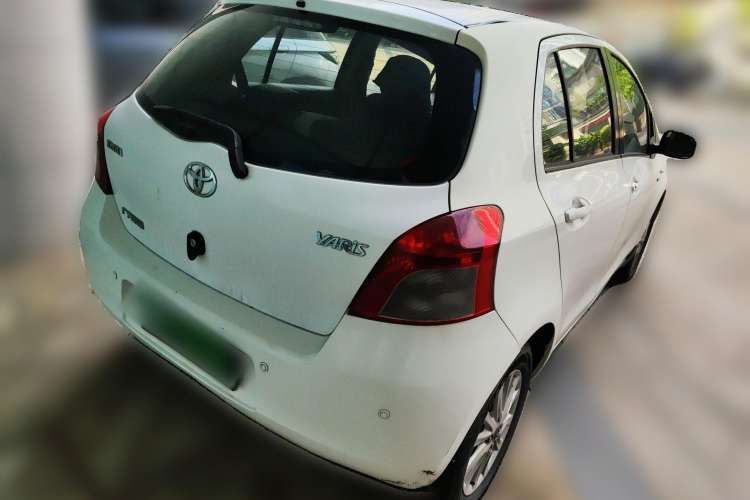Used Toyota Yaris 2009 1.6E Automatic Comfort Edition Rear Right 45 Deg