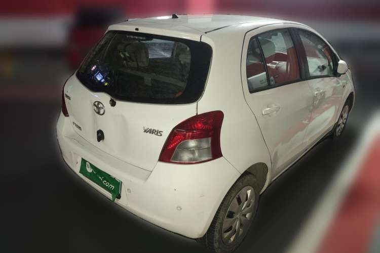 Used Toyota Yaris 2009 1.6E Automatic Comfort Edition Rear Right 45 Deg