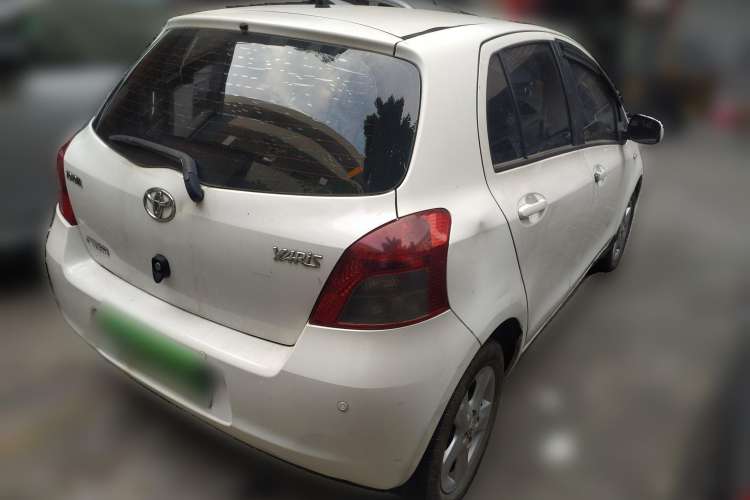 Used Toyota Yaris 2009 1.6E Automatic Comfort Edition Rear Right 45 Deg