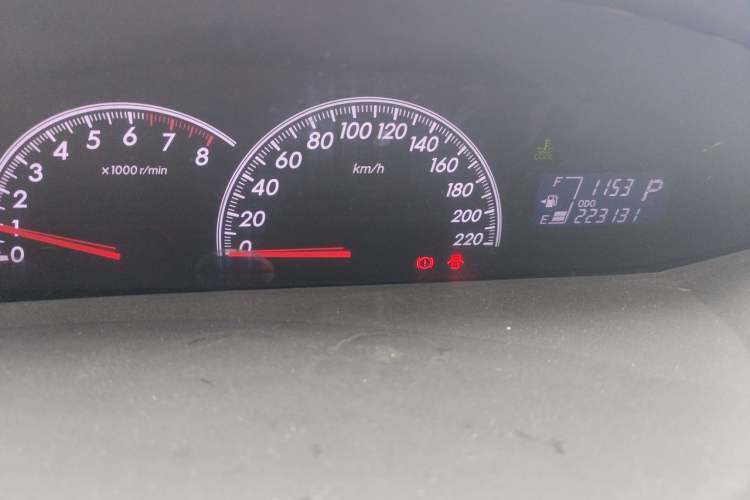 Used Toyota Yaris 2011 1.6E Automatic Charm Edition Instrument Cluster