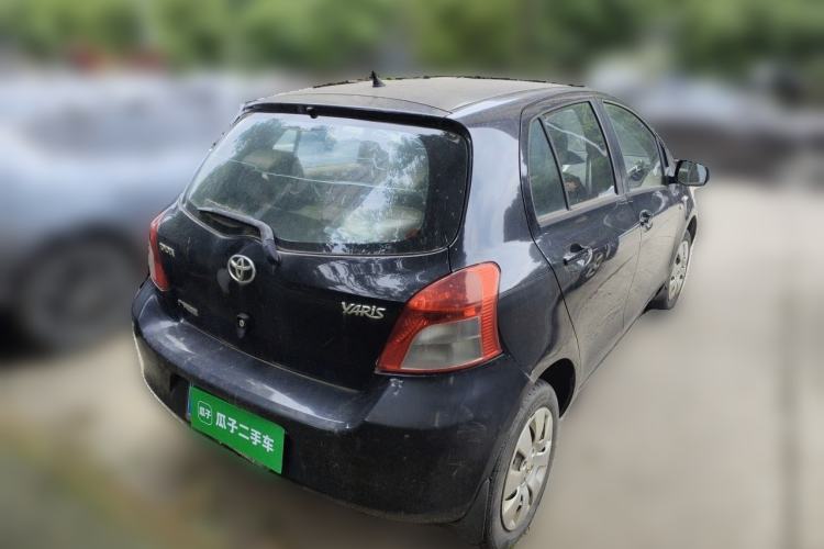 Used Toyota Yaris 2011 1.6E Automatic Charm Edition Rear Right 45 Deg