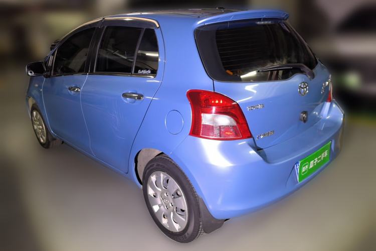 Used Toyota Yaris 2011 1.6E Automatic Charm Edition Rear Left 45 Deg