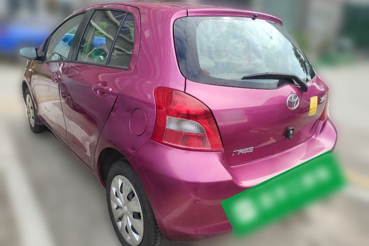 Used Toyota Yaris 2011 1.6E Automatic Charm Edition Rear Left 45 Deg