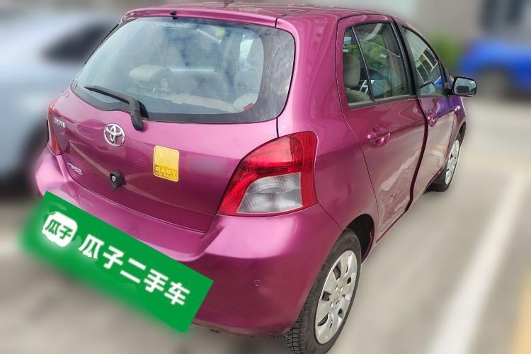 Used Toyota Yaris 2011 1.6E Automatic Charm Edition Rear Right 45 Deg