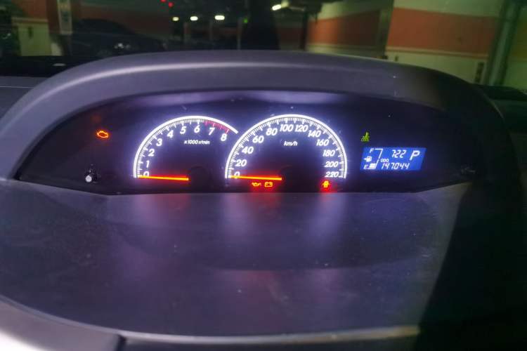 Used Toyota Yaris 2011 1.6E Automatic Charm Edition Instrument Cluster