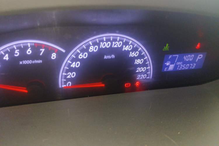 Used Toyota Yaris 2011 1.6E Automatic Charm Edition Instrument Cluster