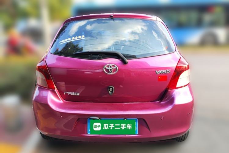 Used Toyota Yaris 2011 1.6E Automatic Charm Edition Rear