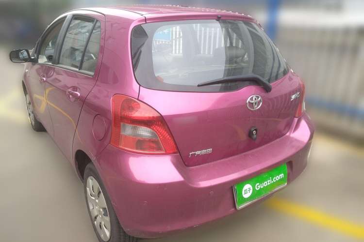 Used Toyota Yaris 2011 1.6E Automatic Charm Edition Rear Left 45 Deg
