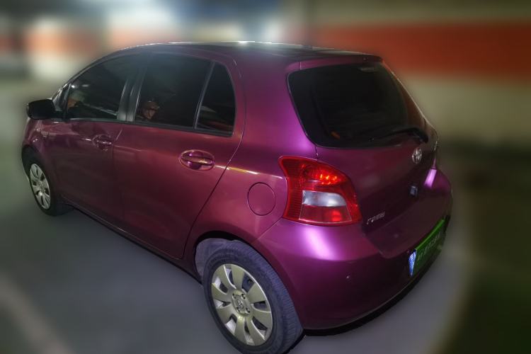 Used Toyota Yaris 2011 1.6E Automatic Charm Edition Rear Left 45 Deg