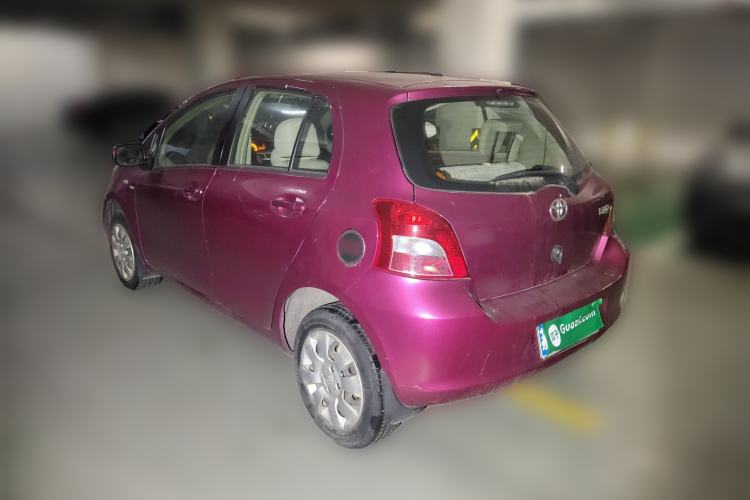 Used Toyota Yaris 2011 1.6E Automatic Charm Edition Rear Left 45 Deg