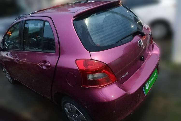 Used Toyota Yaris 2011 1.6E Automatic Charm Edition Rear Left 45 Deg