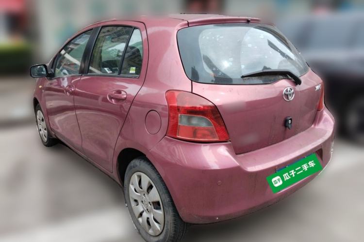Used Toyota Yaris 2011 1.6E Automatic Charm Edition Rear Left 45 Deg