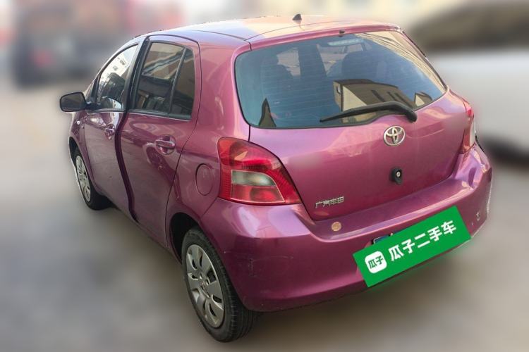 Used Toyota Yaris 2011 1.6E Automatic Charm Edition Rear Left 45 Deg