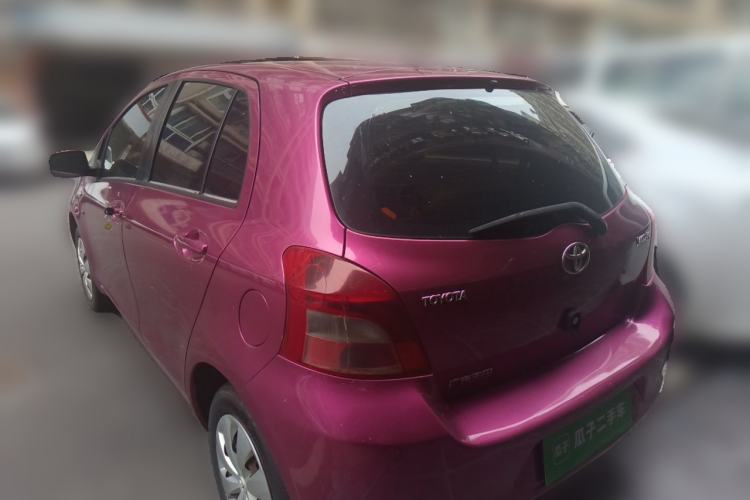 Used Toyota Yaris 2011 1.6E Automatic Charm Edition Rear Left 45 Deg