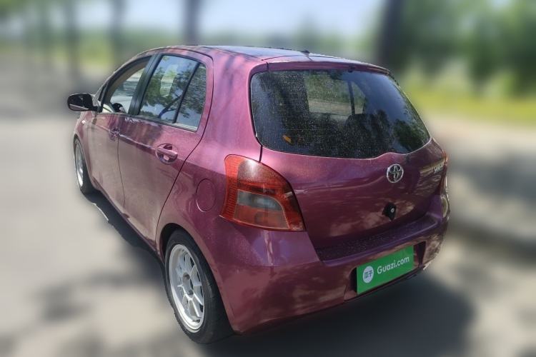 Used Toyota Yaris 2011 1.6E Manual Charm Edition Rear Left 45 Deg