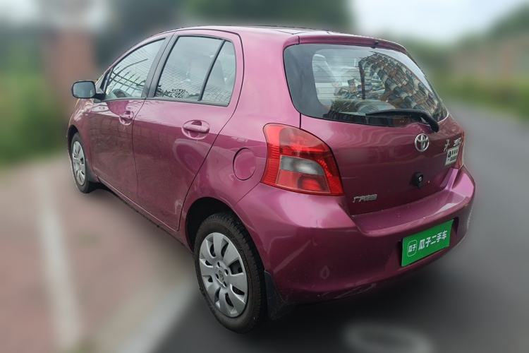 Used Toyota Yaris 2011 1.6E Automatic Charm Edition Rear Left 45 Deg