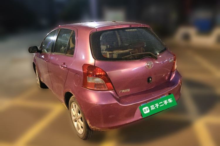 Used Toyota Yaris 2011 1.6E Automatic Charm Edition Rear Left 45 Deg