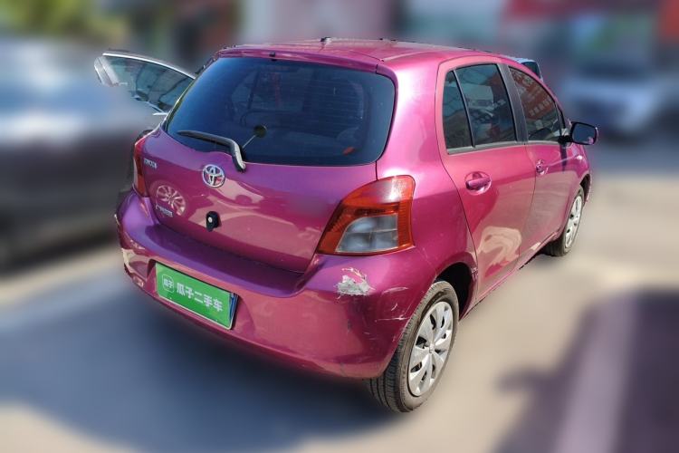 Used Toyota Yaris 2011 1.6E Automatic Charm Edition Rear Right 45 Deg