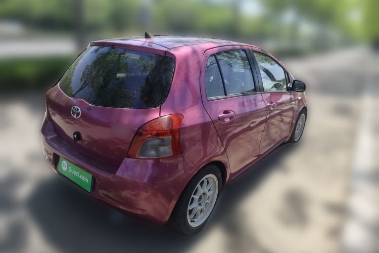 Used Toyota Yaris 2011 1.6E Manual Charm Edition Rear Right 45 Deg
