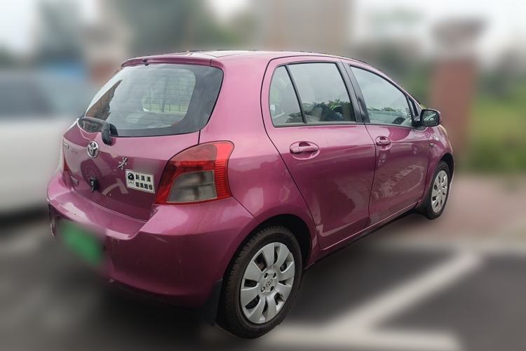 Used Toyota Yaris 2011 1.6E Automatic Charm Edition Rear Right 45 Deg