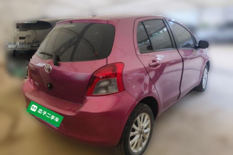 Used Toyota Yaris 2011 1.6E Automatic Charm Edition Rear Right 45 Deg