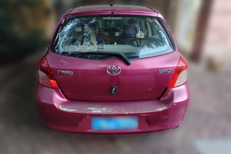 Used Toyota Yaris 2011 1.6E Automatic Charm Edition Rear