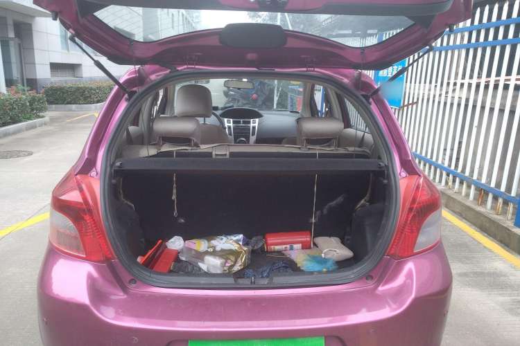 Used Toyota Yaris 2011 1.6E Automatic Charm Edition Trunk