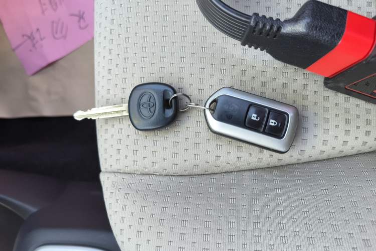 Used Toyota Yaris 2011 1.6E Automatic Charm Edition Vehicle Key