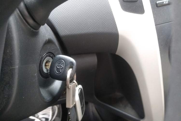 Used Toyota Yaris 2011 1.6E Automatic Charm Edition Vehicle Key