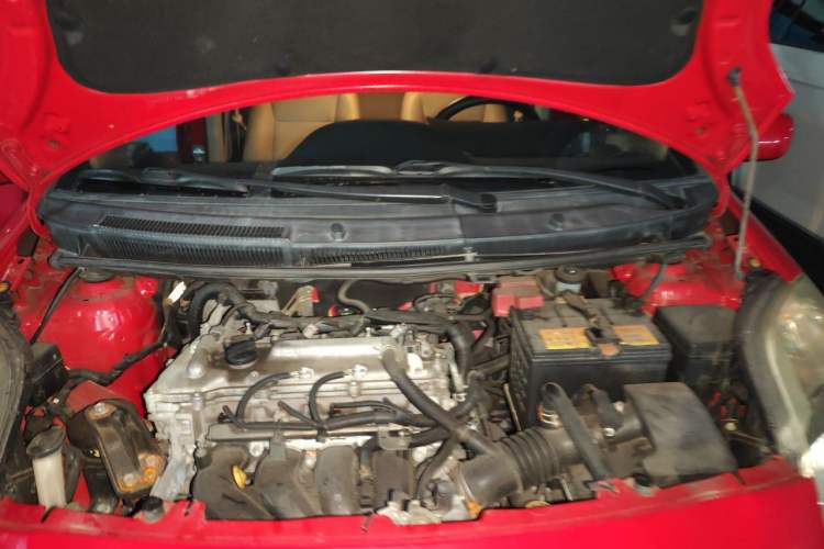 Used Toyota Yaris 2011 1.6E Automatic Charm Edition Engine Bay