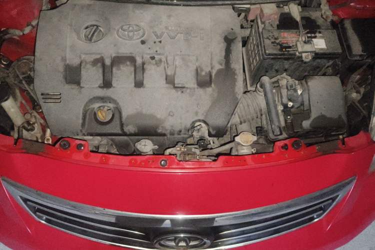 Used Toyota Yaris 2011 1.6E Automatic Charm Edition Engine Bay