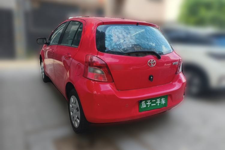 Used Toyota Yaris 2011 1.6E Automatic Charm Edition Rear Left 45 Deg