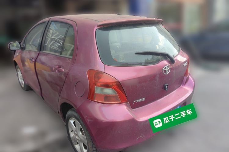 Used Toyota Yaris 2011 1.6E Automatic Charm Edition Rear Left 45 Deg