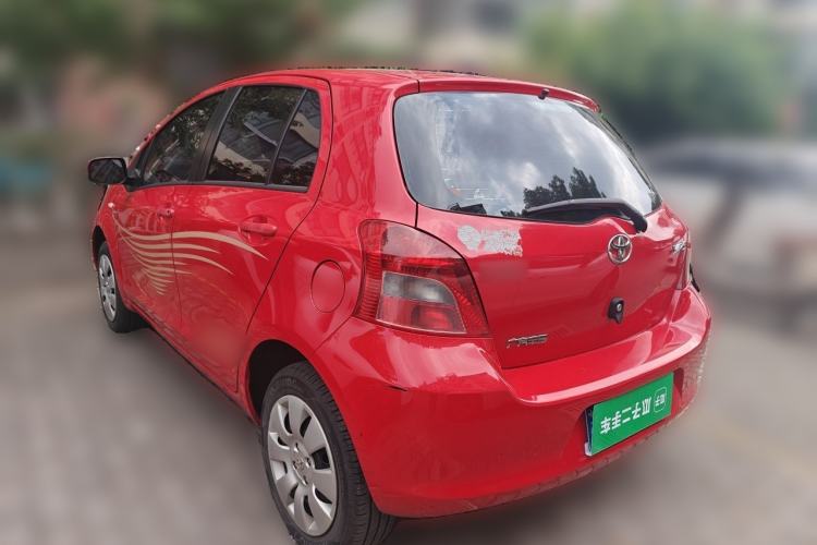 Used Toyota Yaris 2011 1.6E Automatic Charm Edition Rear Left 45 Deg
