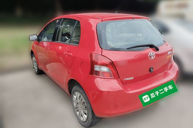 Used Toyota Yaris 2011 1.6E Automatic Charm Edition Rear Left 45 Deg