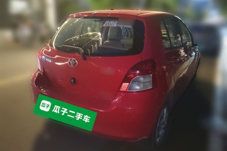 Used Toyota Yaris 2011 1.6E Automatic Charm Edition Rear Right 45 Deg