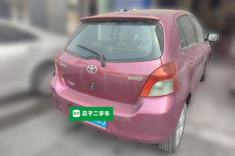 Used Toyota Yaris 2011 1.6E Automatic Charm Edition Rear Right 45 Deg