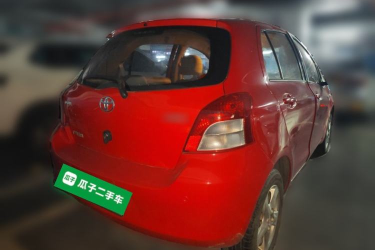 Used Toyota Yaris 2011 1.6E Automatic Charm Edition Rear Right 45 Deg