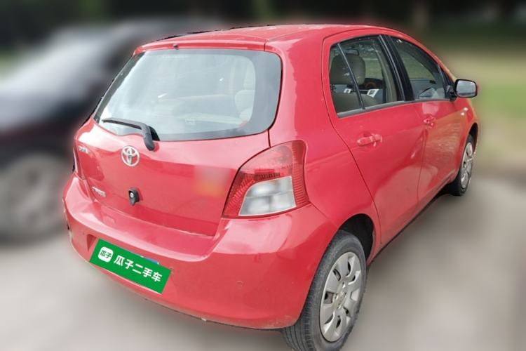 Used Toyota Yaris 2011 1.6E Automatic Charm Edition Rear Right 45 Deg