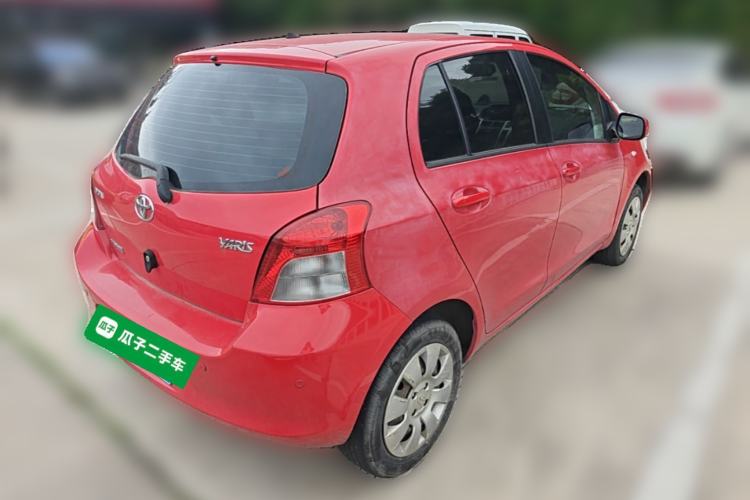 Used Toyota Yaris 2011 1.6E Automatic Charm Edition Rear Right 45 Deg